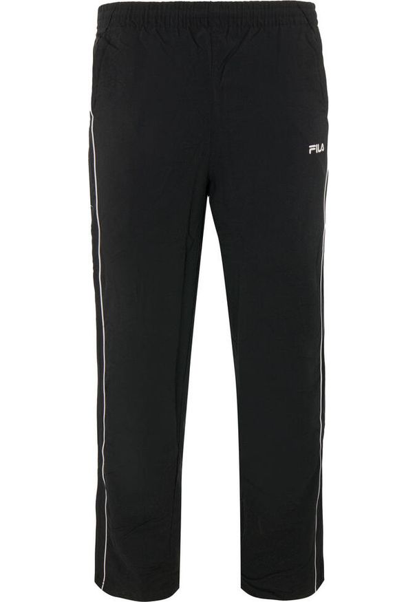 Spodnie Fila Cupula dla Mężczyzn - Sportowe i Wygodne w Czerni 2XL. Kolor: czarny. Materiał: poliester