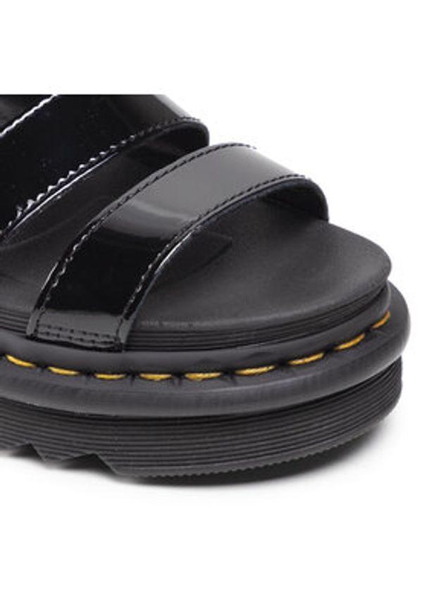 Dr. Martens Sandały Blaire 24192001 Czarny. Kolor: czarny. Materiał: skóra