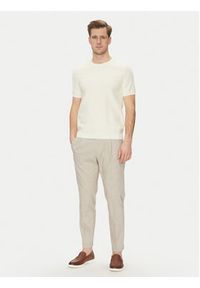 JOOP! Jeans Sweter 15 JJK-14Simoro 30045813 Beżowy Modern Fit. Kolor: beżowy. Materiał: bawełna #5