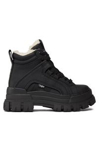 Buffalo Sneakersy Aspha Nc Mid Warm 1622186 Czarny. Kolor: czarny. Materiał: skóra #3