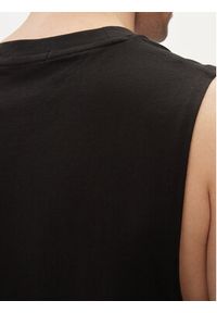 Calvin Klein Jeans Tank top Monologo Badge J30J325529 Czarny Regular Fit. Kolor: czarny. Materiał: bawełna #2