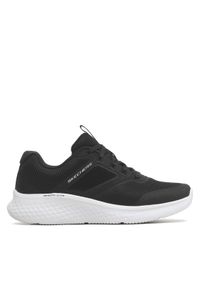 skechers - Skechers Sneakersy New Century 232594/BKW Czarny. Kolor: czarny. Materiał: materiał