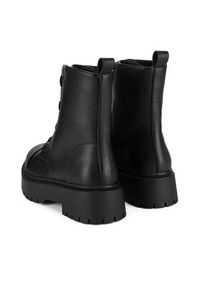 DeeZee Botki HY13123-18A Czarny. Kolor: czarny. Materiał: skóra #5