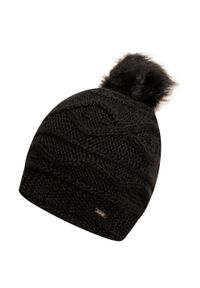 DARE 2B - Czapka Damska Pompon Remind II. Kolor: czarny. Sezon: zima. Styl: sportowy #1