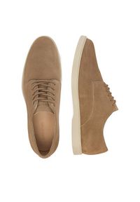 Gino Rossi - GINO ROSSI Półbuty CEO-MASSI-06 MI08 Beżowy. Kolor: beżowy. Materiał: zamsz, skóra #4