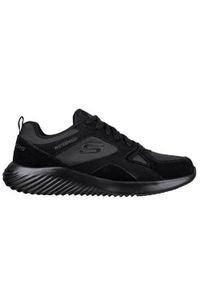 skechers - Buty do chodzenia męskie Skechers Bounderrivato. Zapięcie: sznurówki. Kolor: czarny. Materiał: guma, syntetyk, tkanina, materiał. Szerokość cholewki: normalna. Sport: turystyka piesza