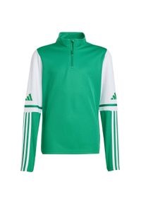 Adidas - Bluza dla dzieci adidas Squadra 25 Training Top. Kolor: biały, wielokolorowy, zielony. Sport: fitness