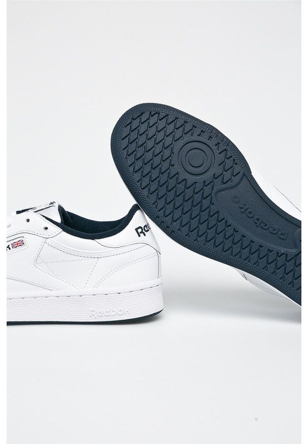 Reebok Classic - Buty Club C 85. Zapięcie: sznurówki. Kolor: biały. Model: Reebok Classic, Reebok Club