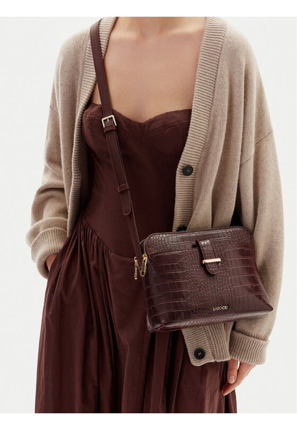 Lasocki Torebka C-LSK-H-001-08 Brązowy. Kolor: brązowy