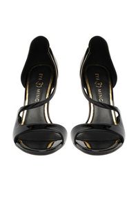 Eva Minge Sandały EO-VIOLETA-LT1735-2 Czarny. Kolor: czarny. Materiał: syntetyk, skóra #4