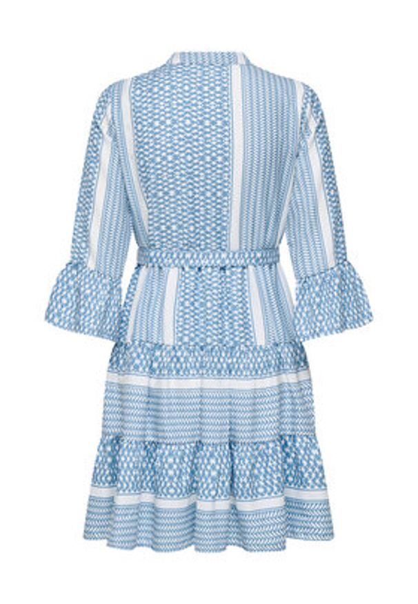 only - ONLY Sukienka letnia Athena 15219486 Niebieski Regular Fit. Kolor: niebieski. Materiał: syntetyk. Sezon: lato