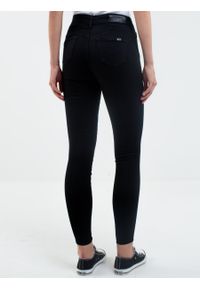 Big-Star - Spodnie jeans damskie Melinda High Waist 915. Stan: podwyższony. Kolor: czarny. Styl: rockowy, sportowy #4