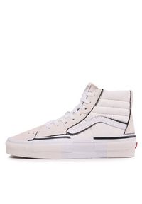 Vans Tenisówki Sk8-Hi Reconst VN0005UKQJM1 Écru. Materiał: skóra, zamsz