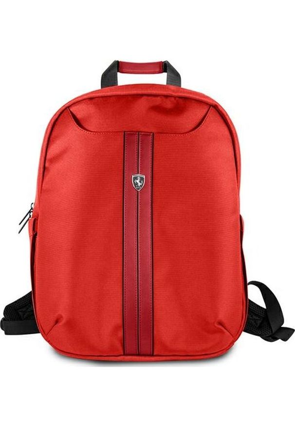 Czerwony plecak na laptopa Ferrari