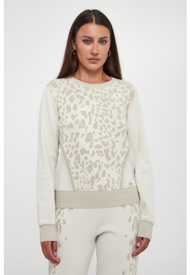 Liu Jo - Sweter damski lureksowy LIU JO