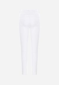 Renee - Białe Jeansy Skinny z Wysokim Stanem Yholo. Stan: podwyższony. Kolor: biały. Styl: klasyczny #4