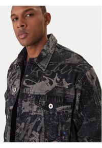 Karl Lagerfeld Jeans Kurtka jeansowa B1M14033 Szary Regular Fit. Kolor: szary. Materiał: bawełna #2