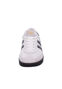 Damskie skórzane buty sportowe Gola Cyclone Leather. Okazja: na co dzień. Kolor: czarny, biały, wielokolorowy. Materiał: skóra #1