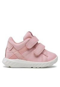 ecco - ECCO Sneakersy Sp.1 Lite Infant 72412101216 Różowy. Kolor: różowy. Materiał: skóra