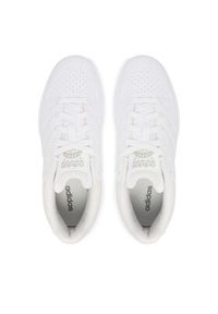 Adidas - adidas Sneakersy Hoops Classic KI1037 Biały. Kolor: biały. Materiał: skóra #5