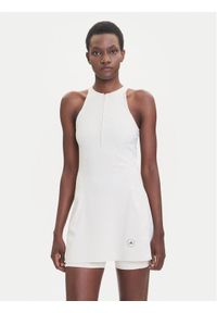 Adidas by Stella McCartney - adidas by Stella McCartney Sukienka tenisowa Training JM1409 Beżowy Slim Fit. Kolor: beżowy. Materiał: syntetyk. Sport: tenis #1