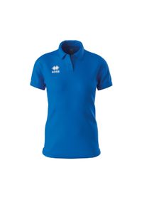 ERREA - Damska koszulka polo Errea Alexis. Typ kołnierza: polo. Kolor: niebieski. Styl: wakacyjny, sportowy #1