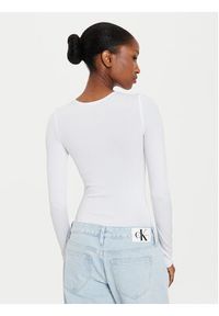 Wolford Body Berlin 75087 Biały Slim Fit. Kolor: biały. Materiał: bawełna, syntetyk #8