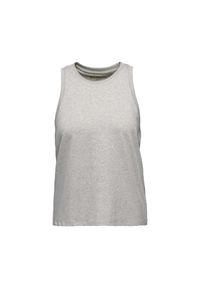 Damski tank top Black Diamond Project Muscle. Kolor: szary. Materiał: bawełna. Sport: wspinaczka