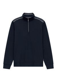 Bugatti Sweter 8550-15123E Granatowy Regular Fit. Kolor: niebieski. Materiał: wiskoza #6