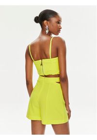 Patrizia Pepe Top 2C1545/A049-Y452 Zielony Regular Fit. Kolor: zielony. Materiał: syntetyk #3