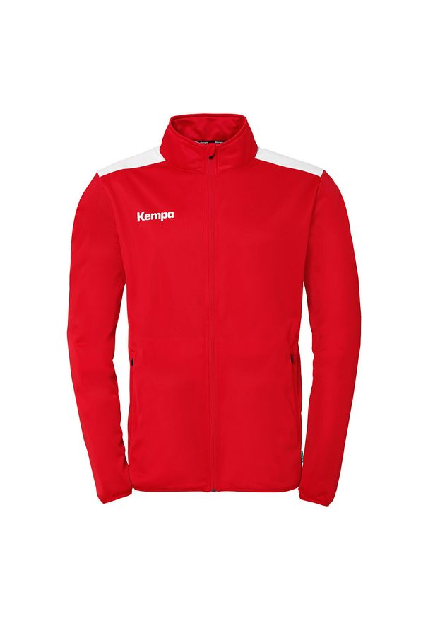 KEMPA - Dziecięca bluza dresowa Kempa Emotion 27. Kolor: czerwony, czarny, biały, wielokolorowy. Materiał: dresówka. Sport: piłka ręczna