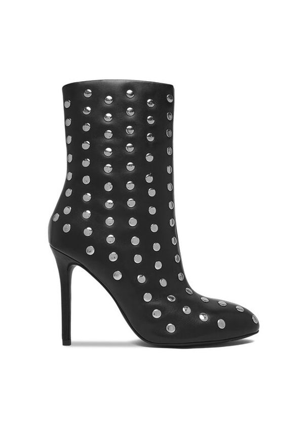 Eva Minge Botki EO-MARY-121949 Czarny. Kolor: czarny. Materiał: skóra