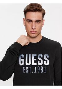 Guess Bluza M4RQ08 KBK32 Czarny Regular Fit. Kolor: czarny. Materiał: bawełna #4