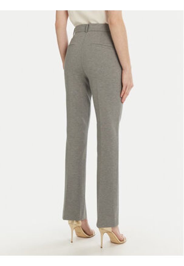 Marella Spodnie materiałowe Barbian 2513781024 Szary Slim Fit. Kolor: szary. Materiał: syntetyk