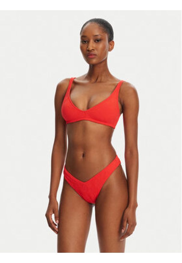 Banana Moon Dół od bikini Kapea Hibiscrun MJO19 Czerwony. Kolor: czerwony. Materiał: syntetyk