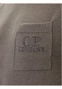 C.P. Company Sweter 19CMKN061A110432A Szary Regular Fit. Kolor: szary. Materiał: bawełna