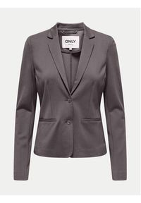 only - ONLY Marynarka Poptrash 15153144 Szary Regular Fit. Kolor: szary. Materiał: syntetyk #2