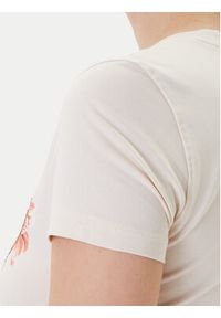 Guess T-Shirt W5YI08 J1314 Écru Regular Fit. Materiał: bawełna #4