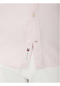 Tommy Jeans Koszula DM0DM20875 Różowy Regular Fit. Kolor: różowy. Materiał: bawełna, len #2