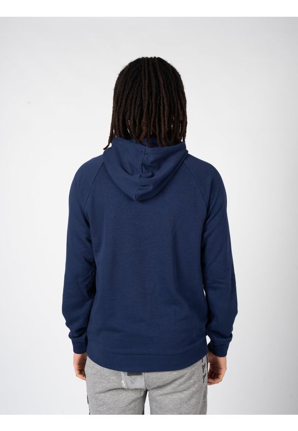Fila Bluza "Braives Reglan" | FAM0341 | Mężczyzna | Niebieski. Typ kołnierza: kaptur. Kolor: niebieski. Materiał: bawełna, poliester