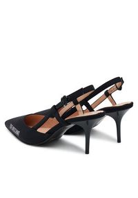 Love Moschino - LOVE MOSCHINO Sandały JA10267G1NIMX00040 Czarny. Kolor: czarny. Materiał: materiał #4
