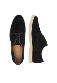 Gino Rossi - GINO ROSSI Półbuty CEO-MASSI-06 MI08 Czarny. Kolor: czarny. Materiał: zamsz, skóra #4