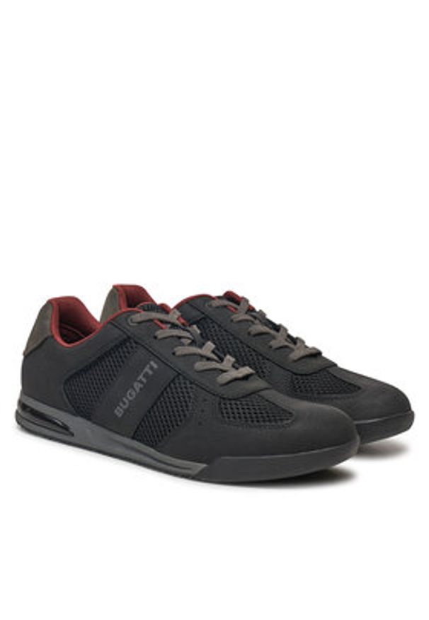 Bugatti Sneakersy 325-A3810-5500 Czarny. Kolor: czarny. Materiał: materiał