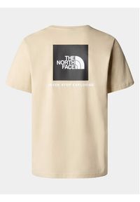 The North Face T-Shirt Redbox NF0A87NP Beżowy Regular Fit. Kolor: beżowy. Materiał: bawełna #4