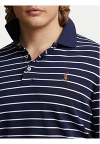 Polo Ralph Lauren Polo 710870545002 Granatowy Slim Fit. Typ kołnierza: polo. Kolor: niebieski. Materiał: bawełna #3
