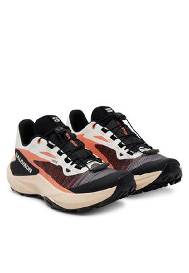 salomon - Salomon Buty do biegania Genesis L47820400 Pomarańczowy. Kolor: pomarańczowy. Materiał: materiał
