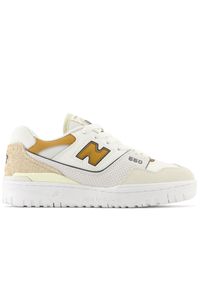 Buty New Balance BBW550ST - beżowe. Okazja: na co dzień. Kolor: beżowy. Materiał: guma, syntetyk, skóra, materiał. Szerokość cholewki: normalna. Sport: koszykówka