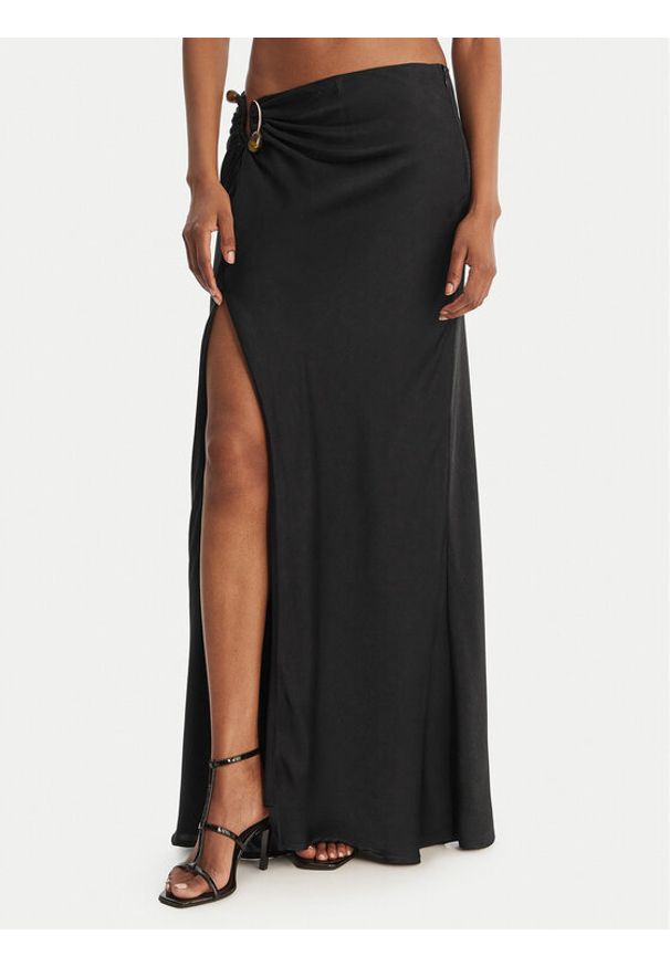 BARDOT - Bardot Spódnica maxi Dylan 60329SB Czarny Regular Fit. Kolor: czarny. Materiał: syntetyk