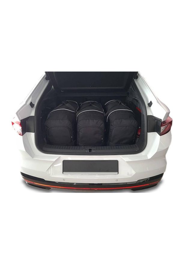 KJUST - Torby Do Bagażnika Skoda Enyaq Iv Coupe Ev 2022+ 3Szt Kjust. Kolor: czarny. Styl: sportowy