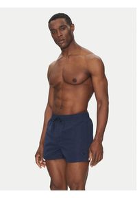 Guess Szorty kąpielowe F4GT00 WG282 Granatowy Regular Fit. Kolor: niebieski. Materiał: syntetyk